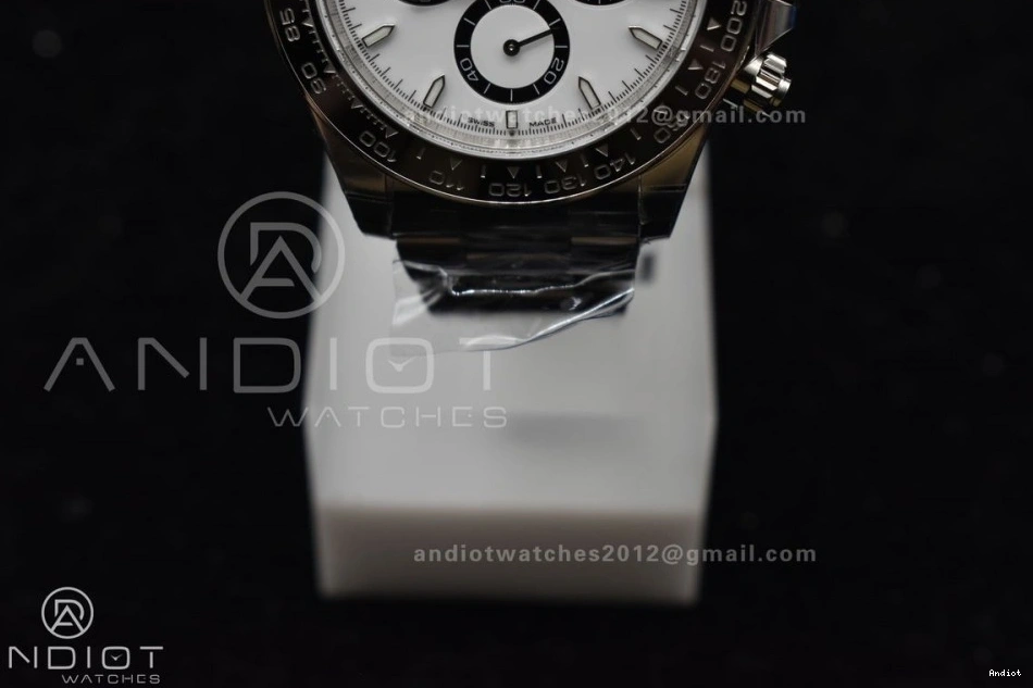 White BTF Steel Dial DD4131 904L 126500 Bracelet 1:1 Best SS Edition Daytona on 0203